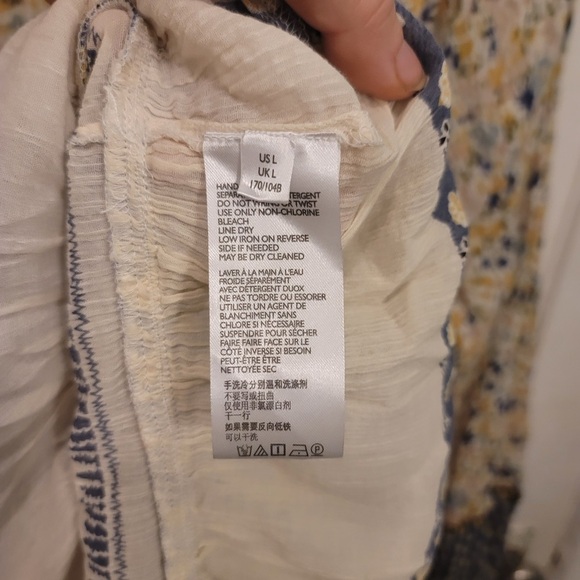 Free People Gardenia Tunic Size Large - Picture 11 of 12